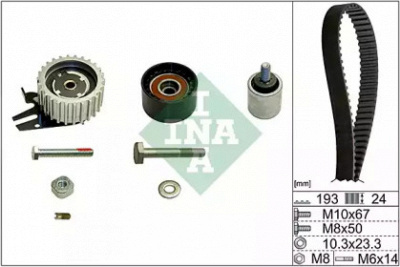 WILMINK GROUP wg1252039 -  Комплект ремня ГРМ